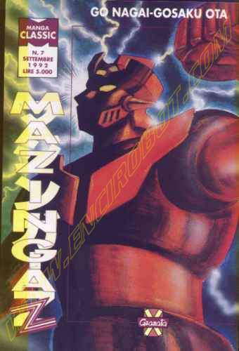 Otaku Gallery  / Anime e Manga / Mazinga Z / Cover Manga / Cover Italiane / Granata / 007.jpg